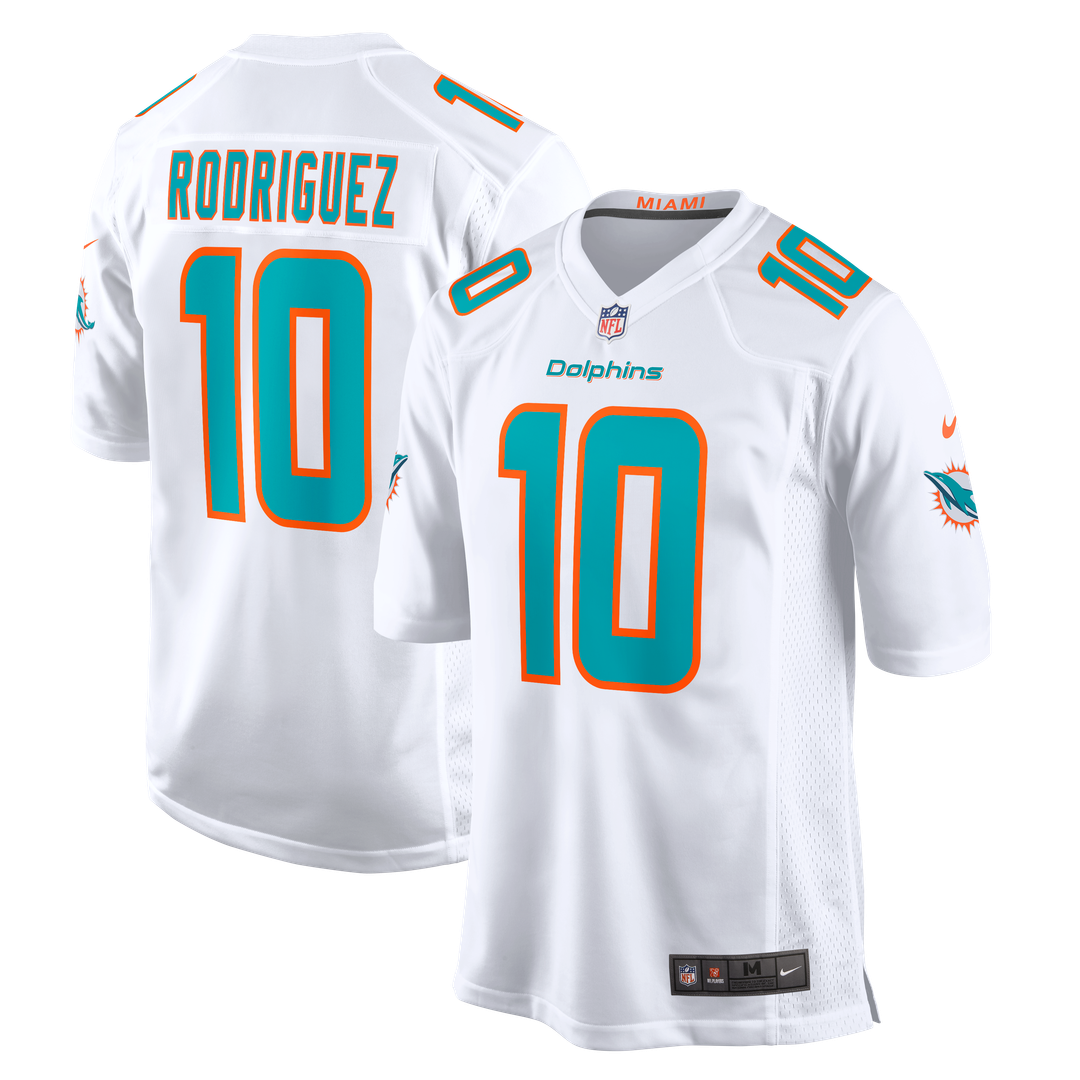 Miami Dolphins Jacob Rodriguez Nike Game Jersey - White