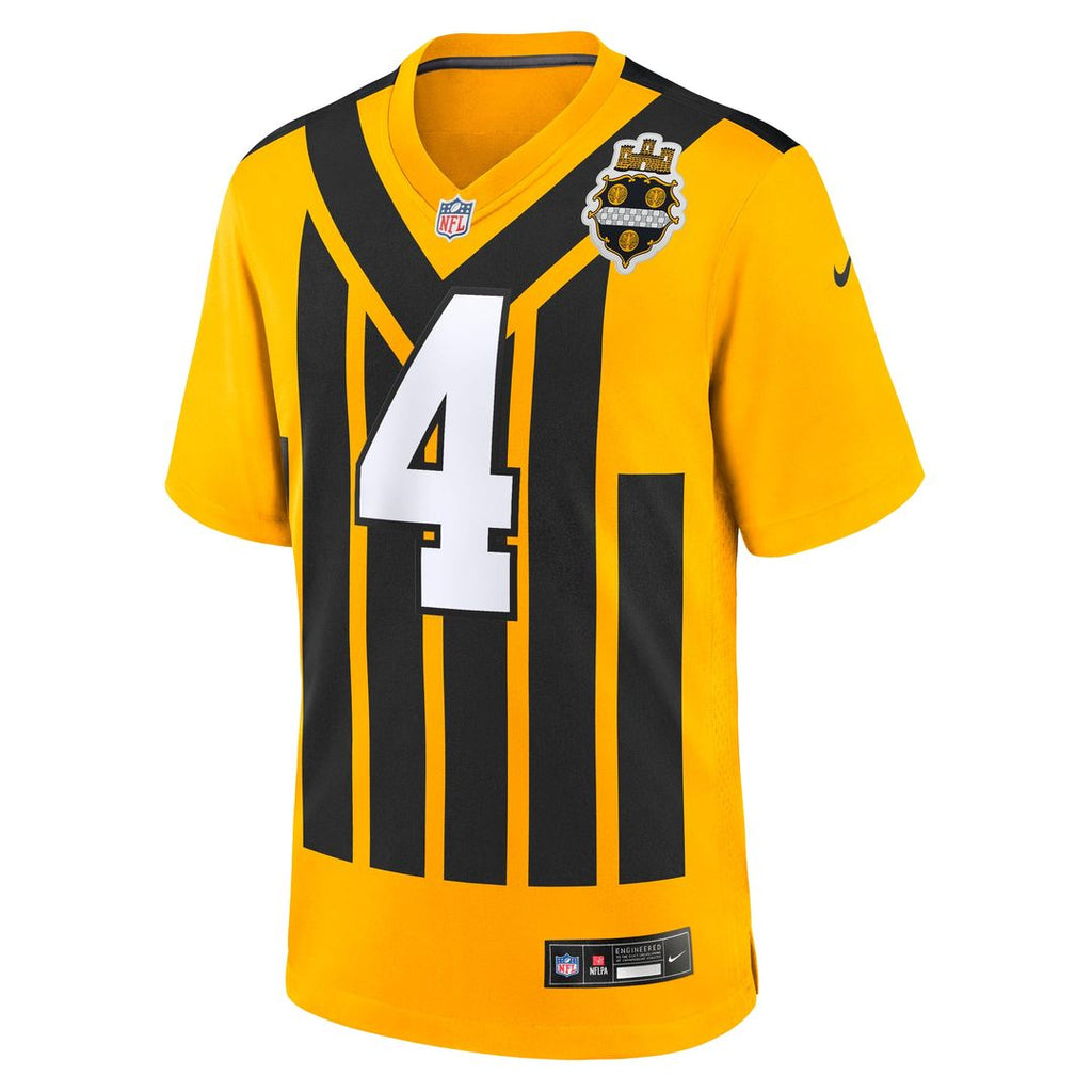 Pittsburgh Steelers DK Metcalf Nike Game Player Jersey - Black