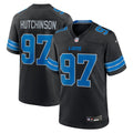 Detroit Lions Aidan Hutchinson Nike 2nd Alternate Game Jersey - Black