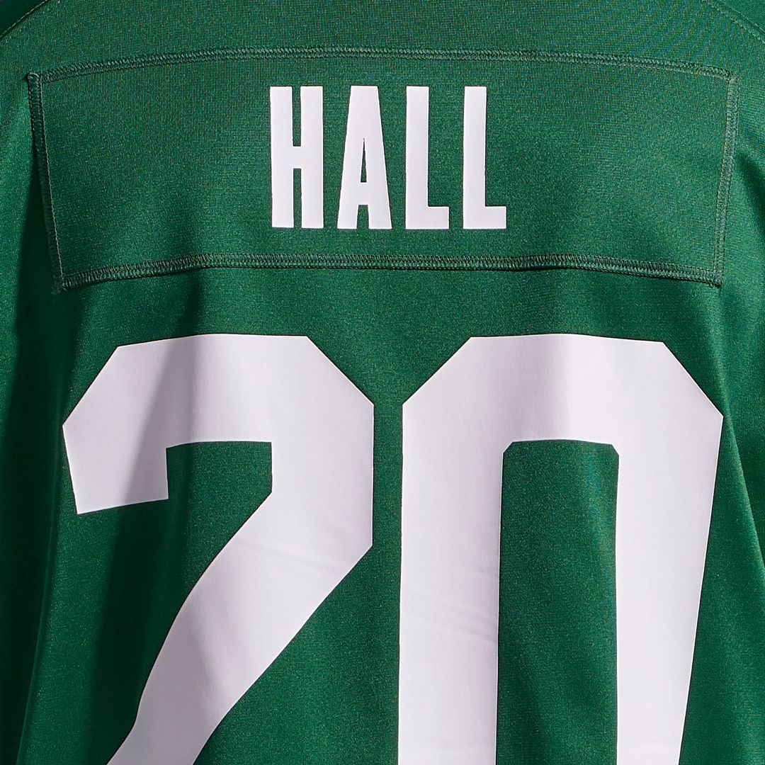 New York Jets Breece Hall Nike Game Jersey - Legacy Green