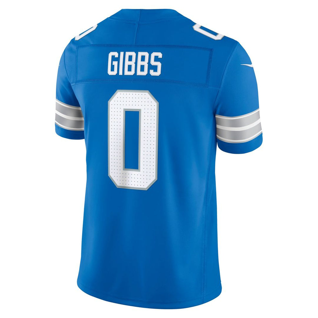 Detroit Lions Jahmyr Gibbs Nike Alternate Vapor F.U.S.E. Stitched Limited Jersey - Black