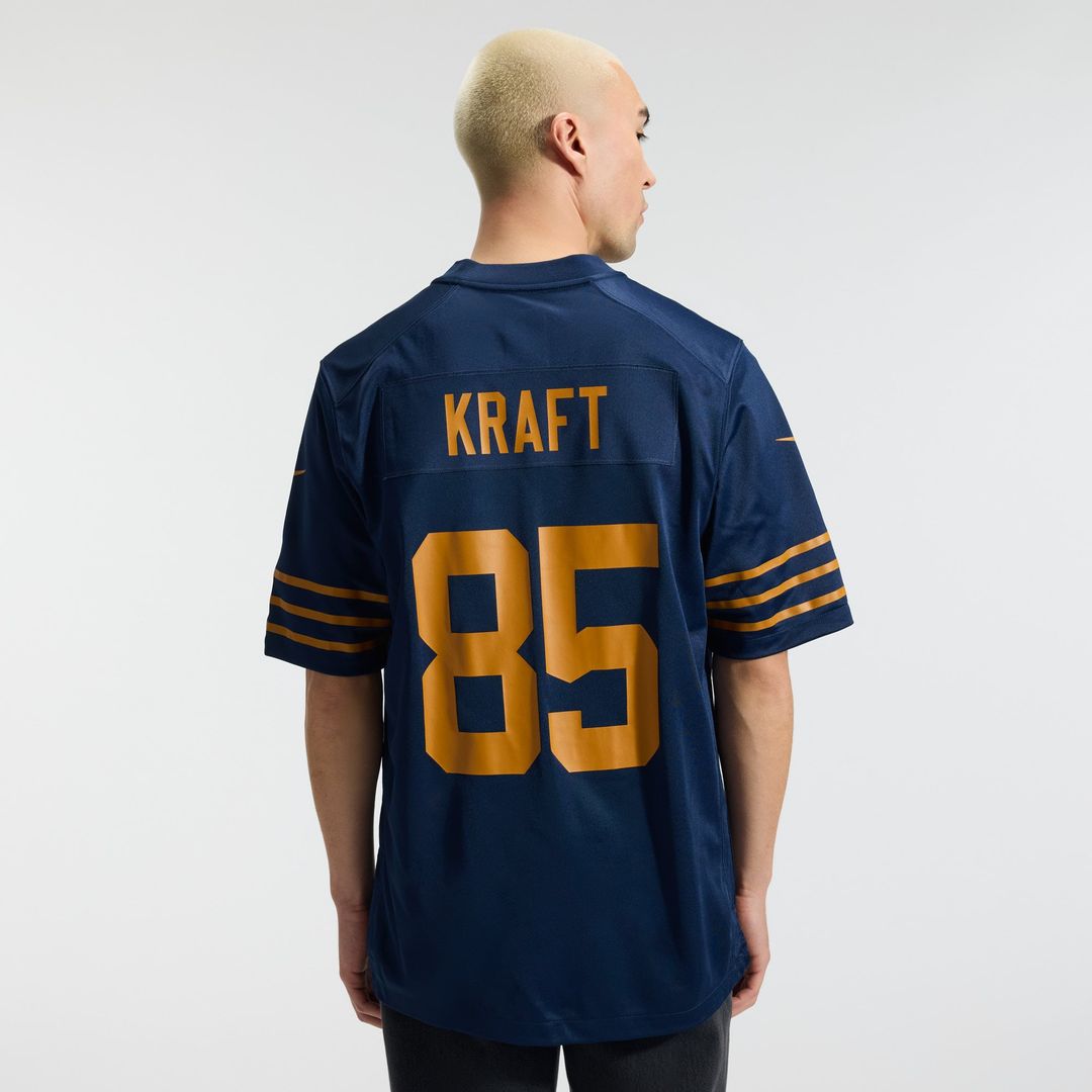 Green Bay Packers Tucker Kraft Nike Alternate Game Jersey - Navy