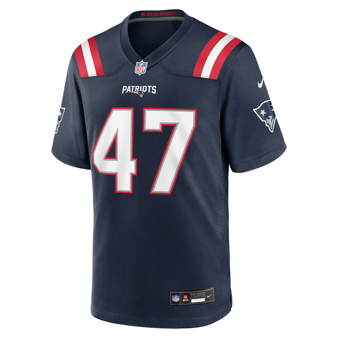 New England Patriots Julian Ashby Nike Team Game Jersey - Navy