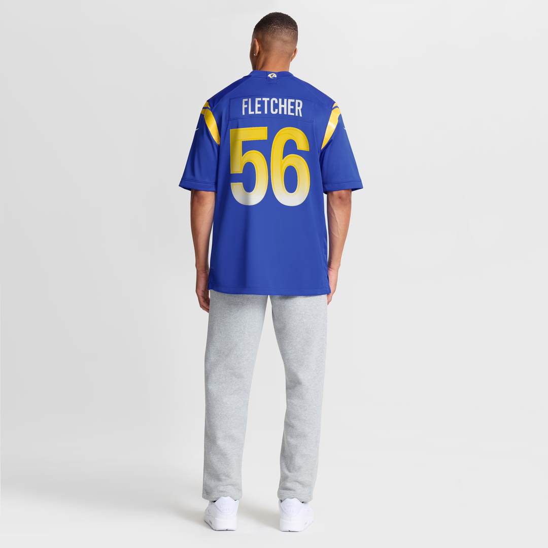 Los Angeles Rams London Fletcher Nike Game Retired Player Jersey - Royal