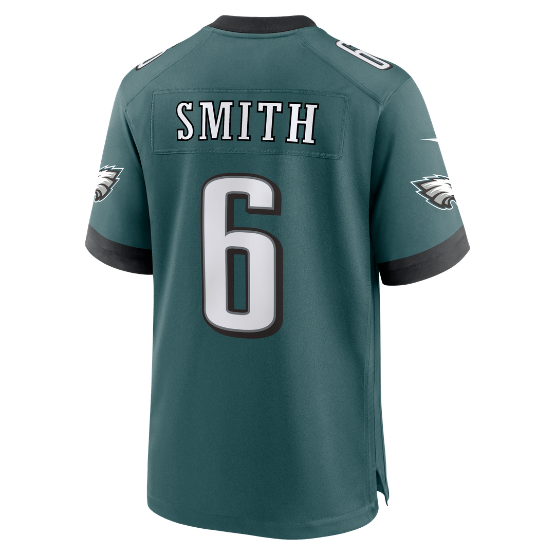 Philadelphia Eagles DeVonta Smith Nike Game Jersey - White
