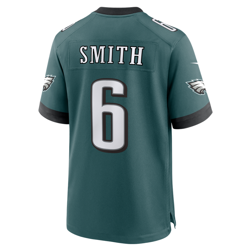 Philadelphia Eagles DeVonta Smith Nike Alternate Game Jersey - Black