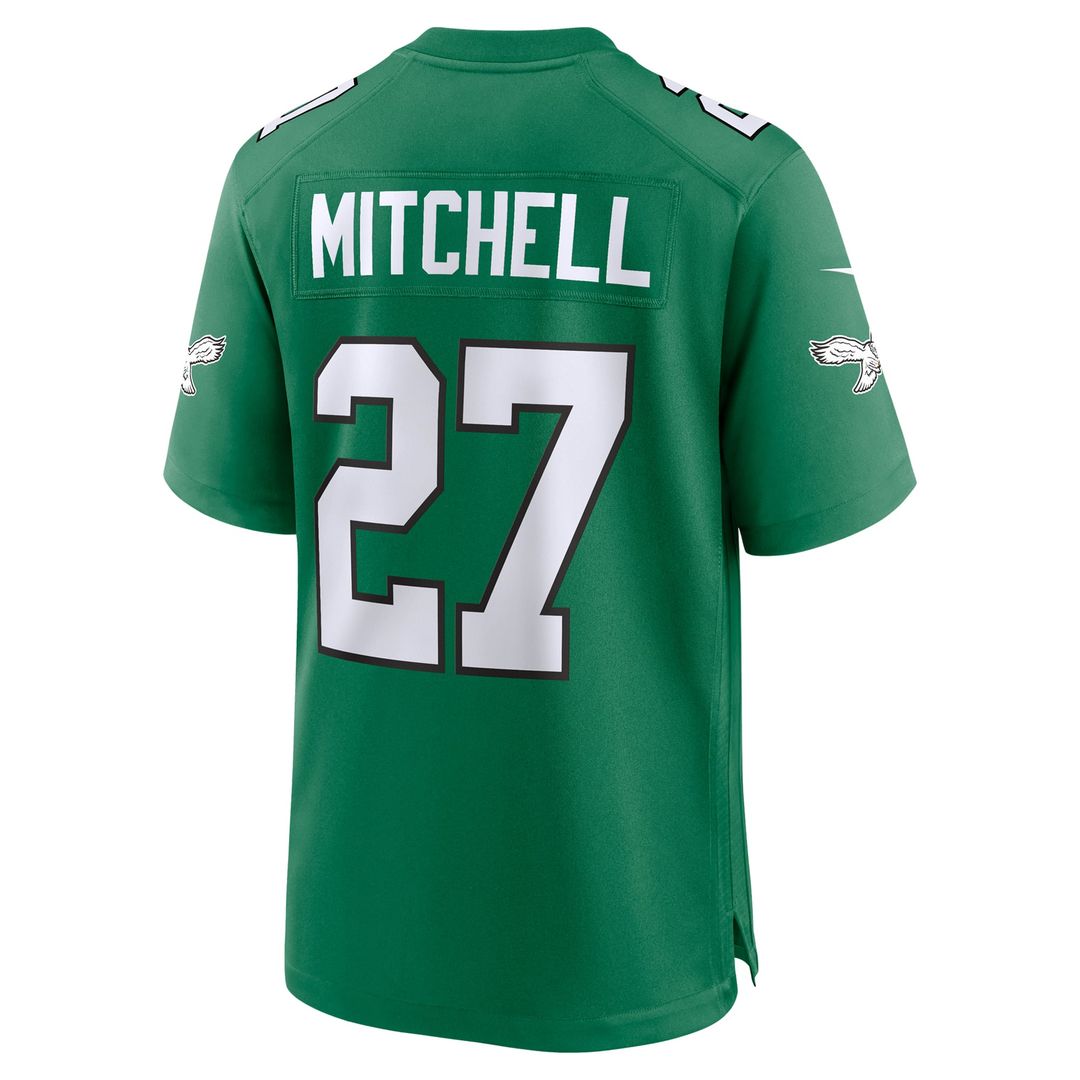 Philadelphia Eagles Quinyon Mitchell Nike Game Jersey - White