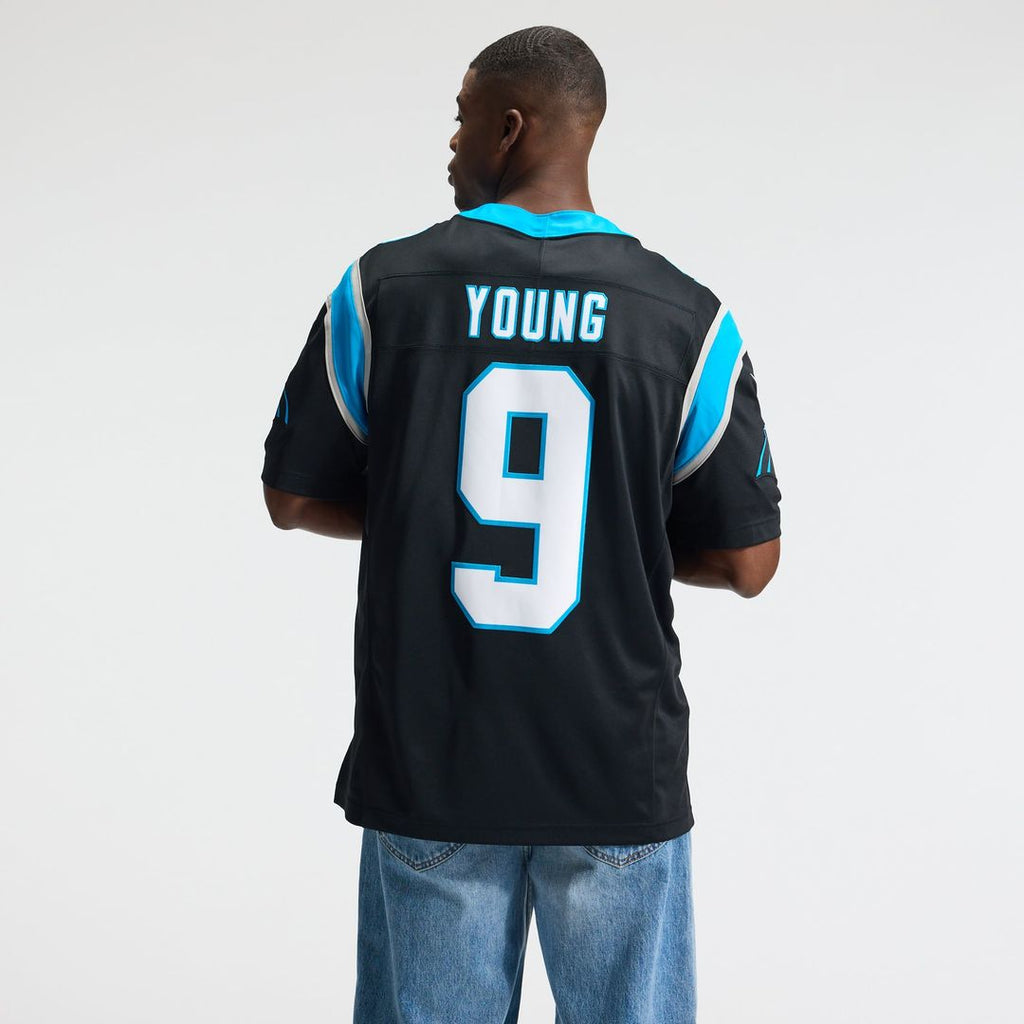 Carolina Panthers Bryce Young Nike Alternate Vapor F.U.S.E. Stitched Limited Jersey - Blue