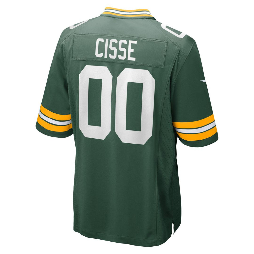 Green Bay Packers Brandon Cisse Nike Game Jersey - Green