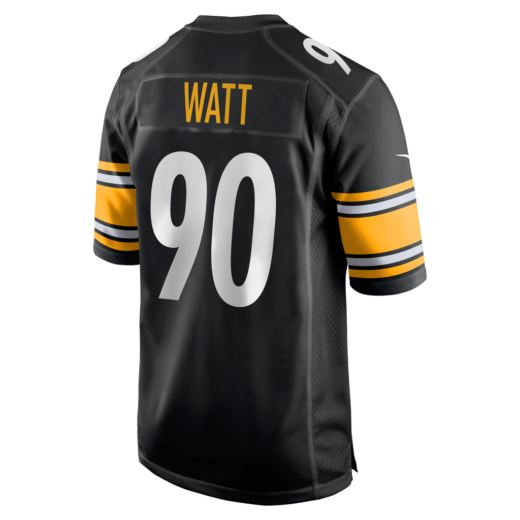 Pittsburgh Steelers T.J. Watt Nike Alternate 1933 Throwback Game Jersey - Gold