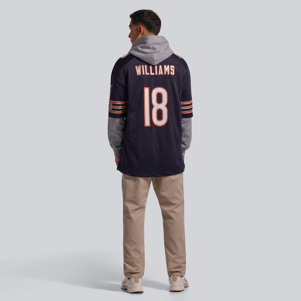 Chicago Bears Caleb Williams Nike Alternate Player Game Jersey - Orange