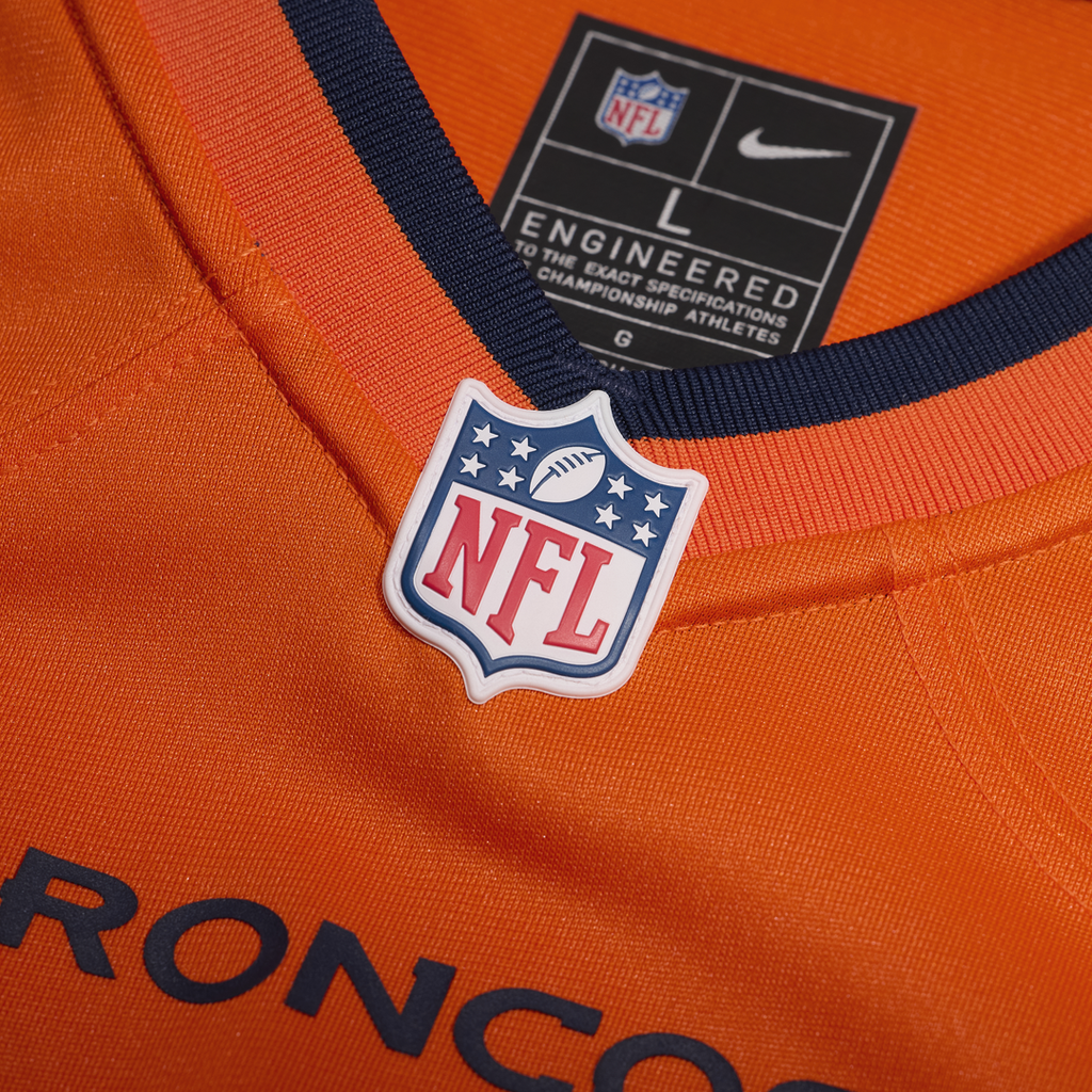 Denver Broncos Evan Engram Nike Team Game Jersey - Orange