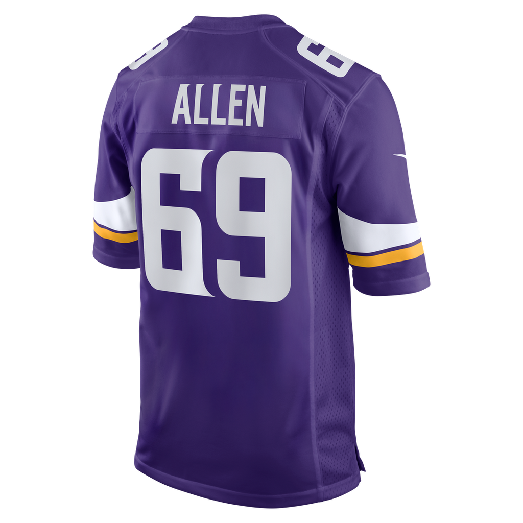 Minnesota Vikings Jared Allen Nike Retired Player Game Jersey - Purple