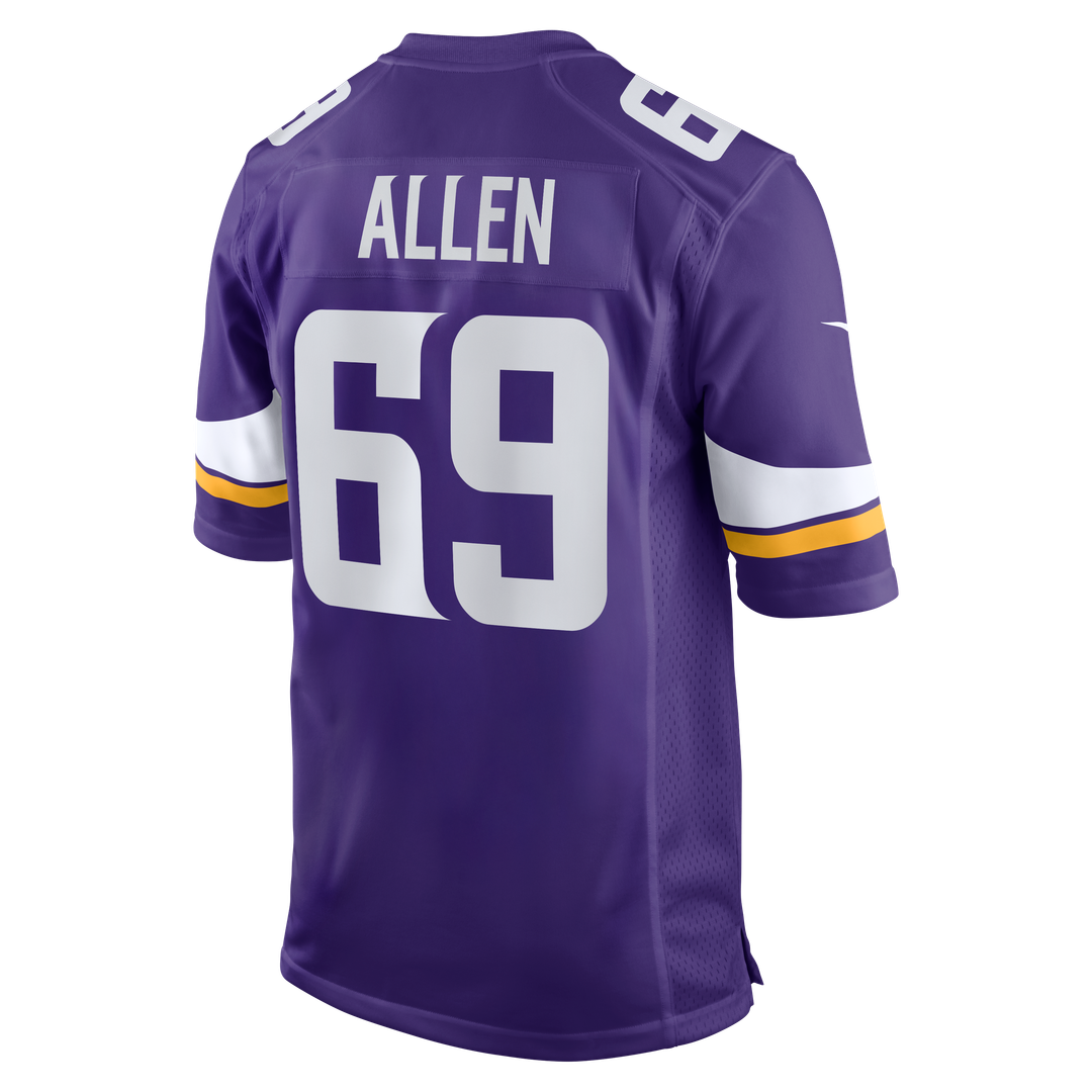 Minnesota Vikings Jared Allen Nike Retired Player Game Jersey - Purple