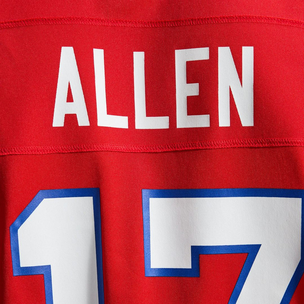 Buffalo Bills Josh Allen Nike Alternate Game Jersey - Red