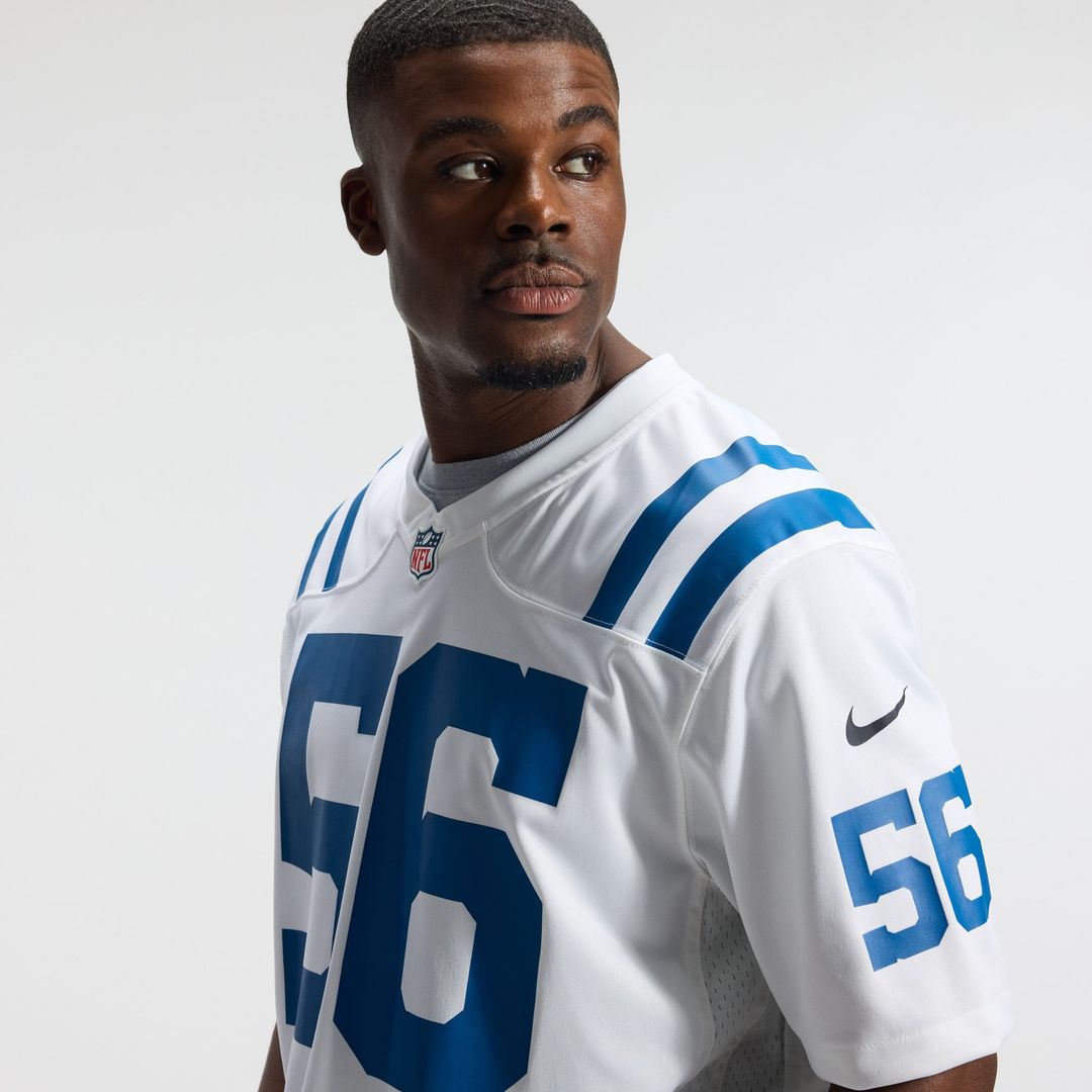 Indianapolis Colts Quenton Nelson Nike Game Player Jersey - White