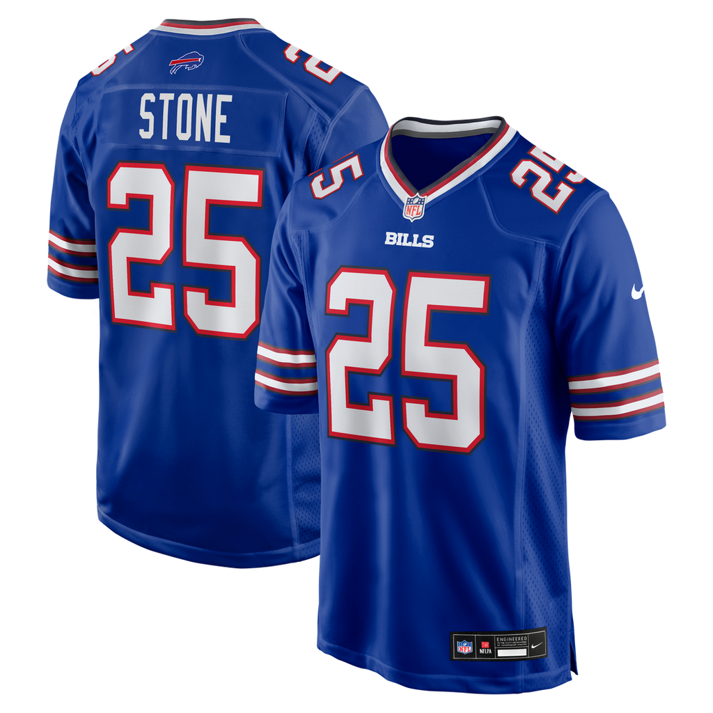 Buffalo Bills Geno Stone Nike Team Game Jersey - Royal