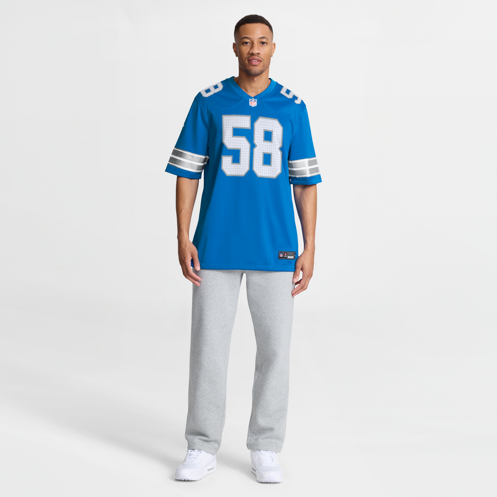 Detroit Lions Penei Sewell Nike 2nd Alternate Game Jersey - Black