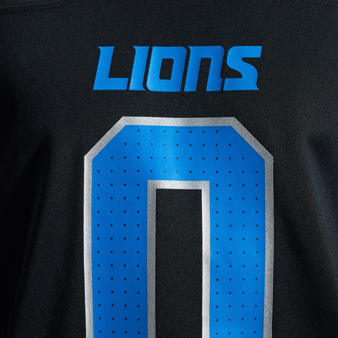 Detroit Lions Jahmyr Gibbs Nike Game Player Jersey - White
