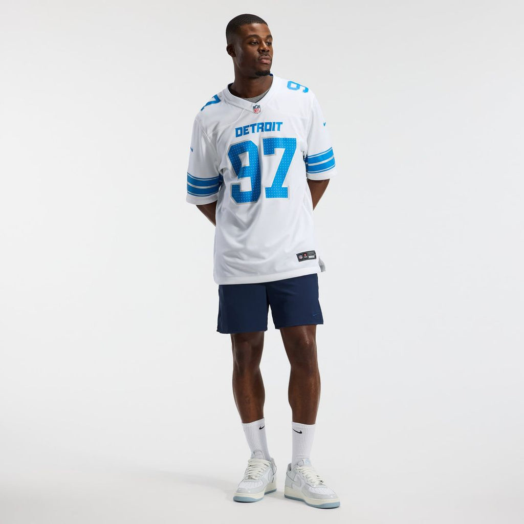 Detroit Lions Aidan Hutchinson Nike 2nd Alternate Game Jersey - Black