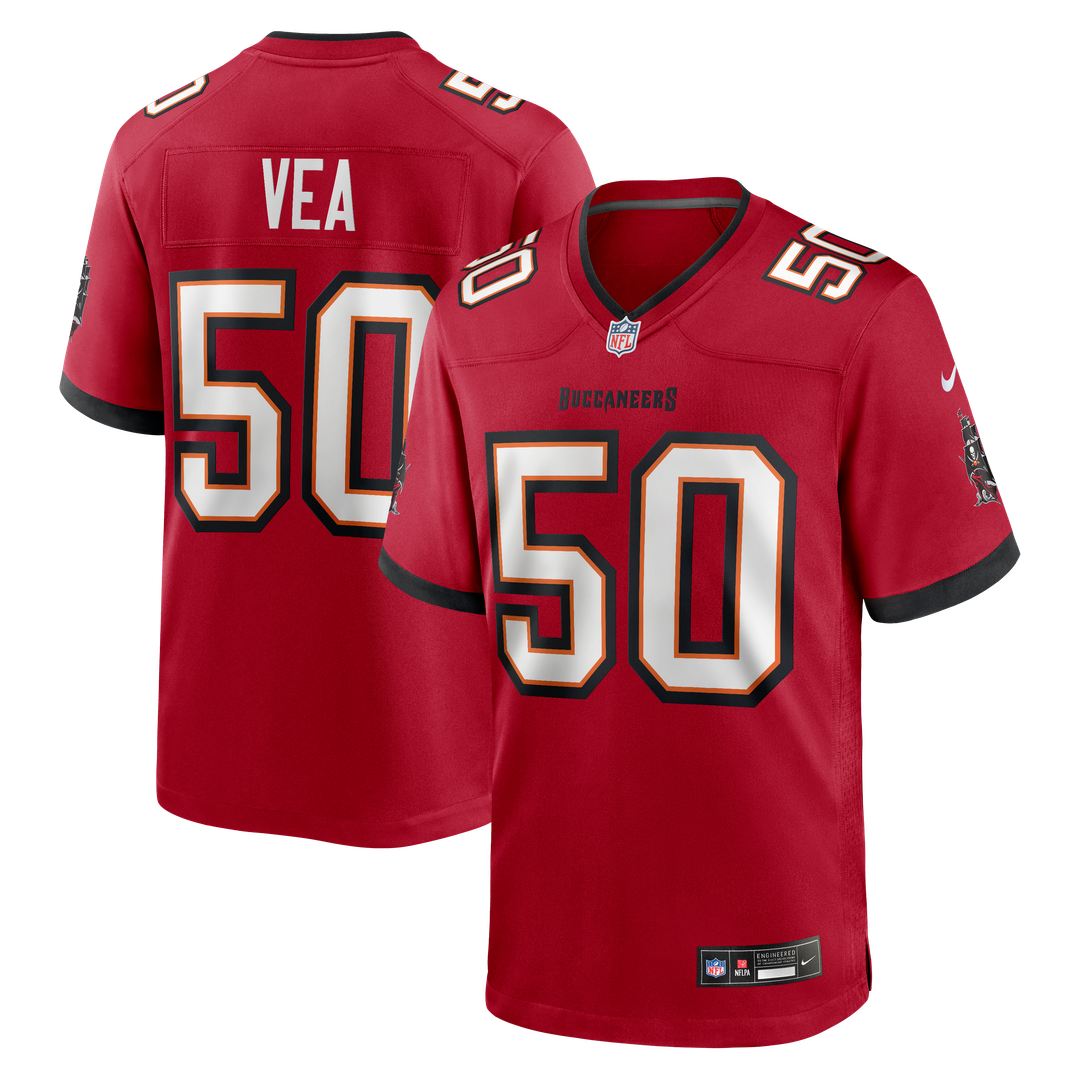 Tampa Bay Buccaneers Vita Vea Nike Game Jersey - Red