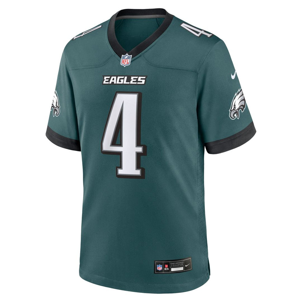 Philadelphia Eagles Jake Elliott Nike Team Game Jersey - Midnight Green