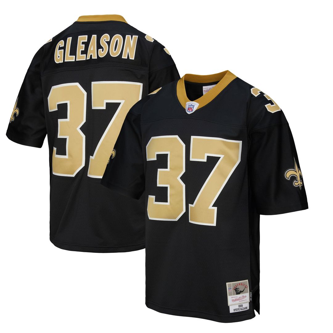 New Orleans Saints Steve Gleason Mitchell & Ness Legacy Replica Jersey - Black