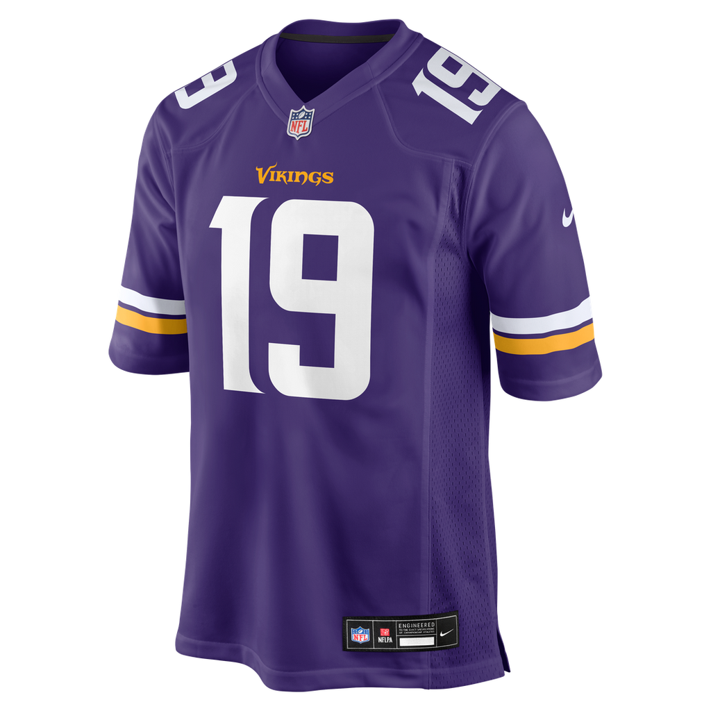 Minnesota Vikings Adam Thielen Nike Game Jersey - Purple