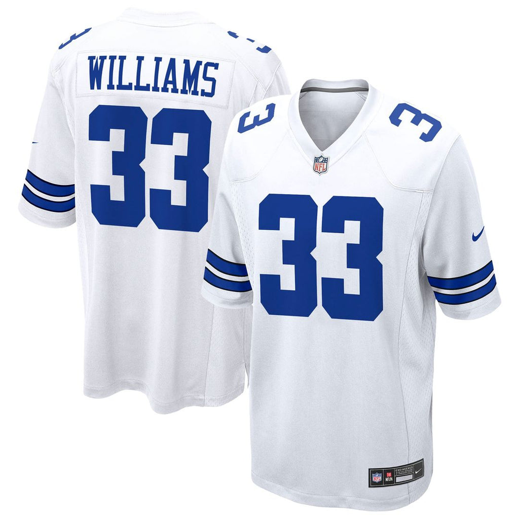 Dallas Cowboys Javonte Williams Nike Game Jersey - White