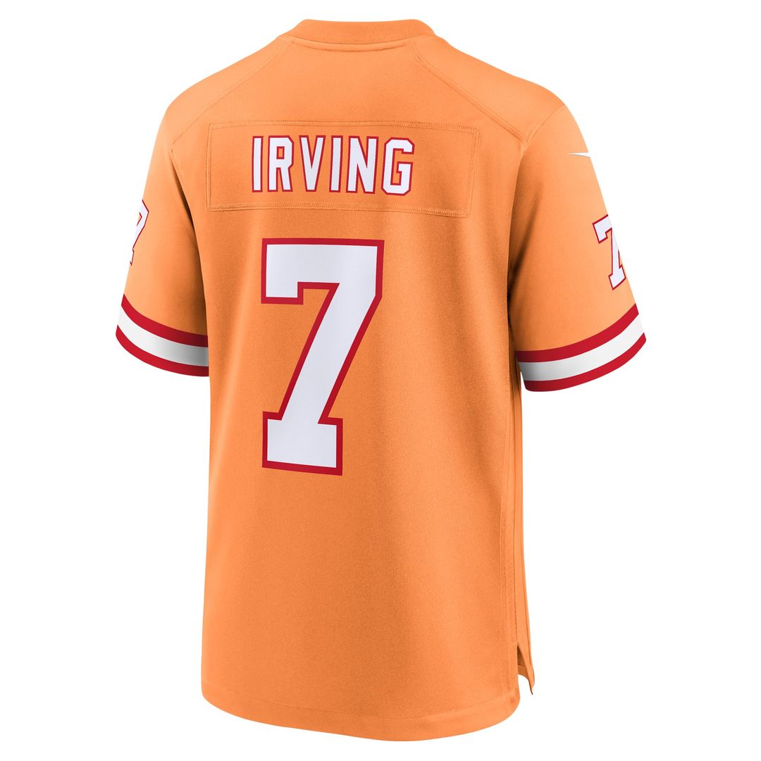 Tampa Bay Buccaneers Bucky Irving Nike Alternate Game Jersey - Orange