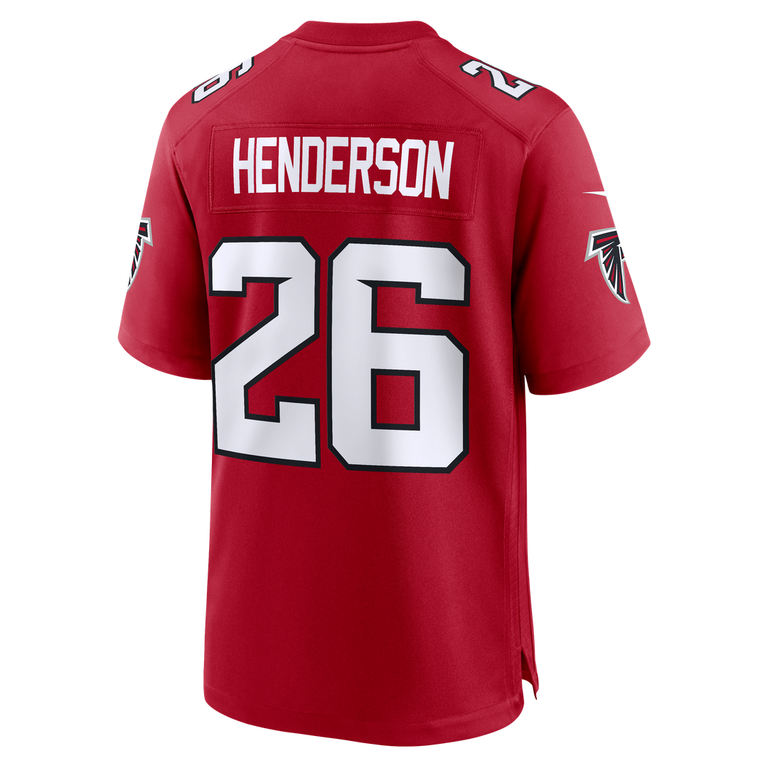 Atlanta Falcons CJ Henderson Nike Team Game Jersey - Red