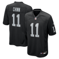 Las Vegas Raiders Jeremy Chinn Nike Team Game Jersey - Black