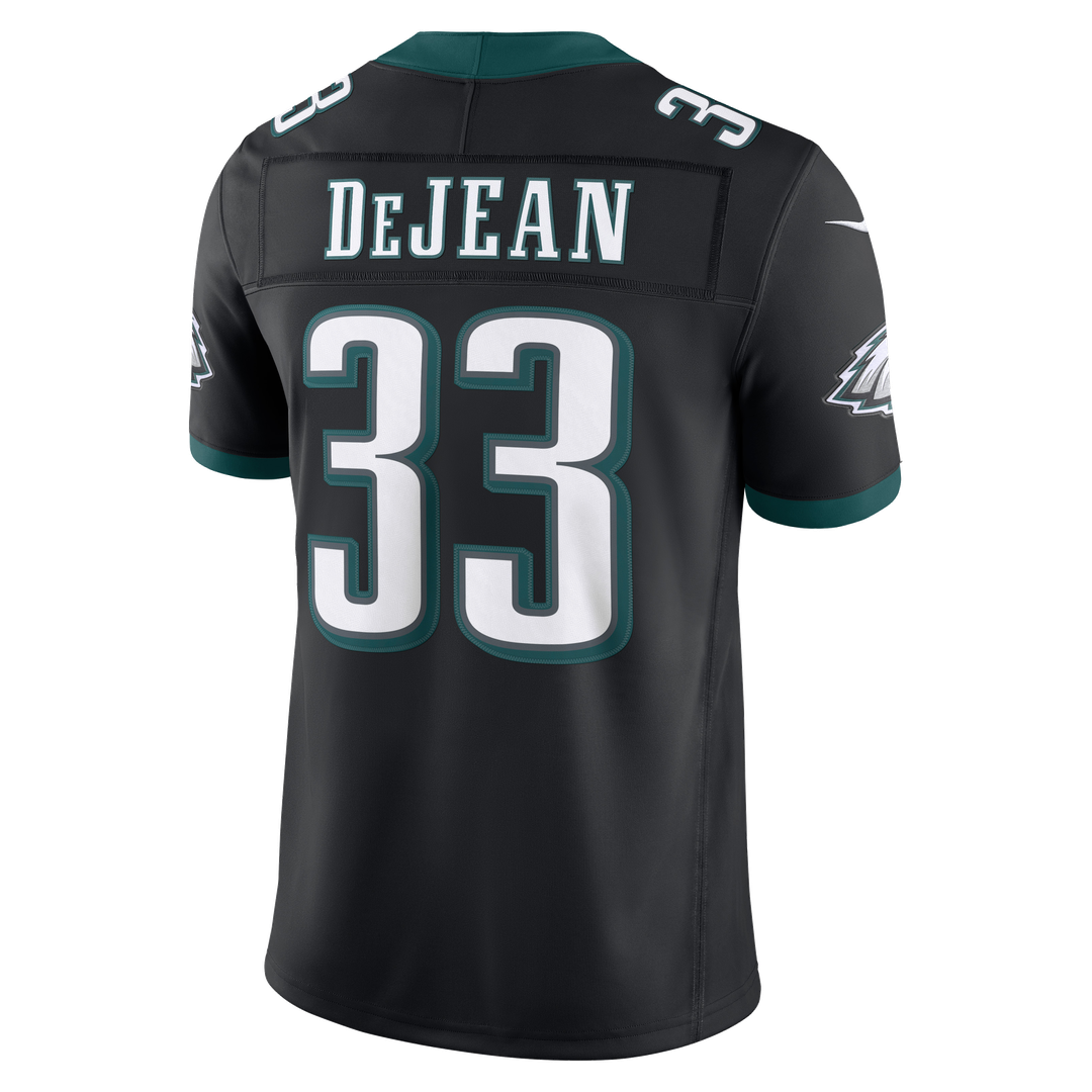 Philadelphia Eagles Cooper DeJean Nike Team Vapor F.U.S.E. Stitched Limited Jersey - Midnight Green