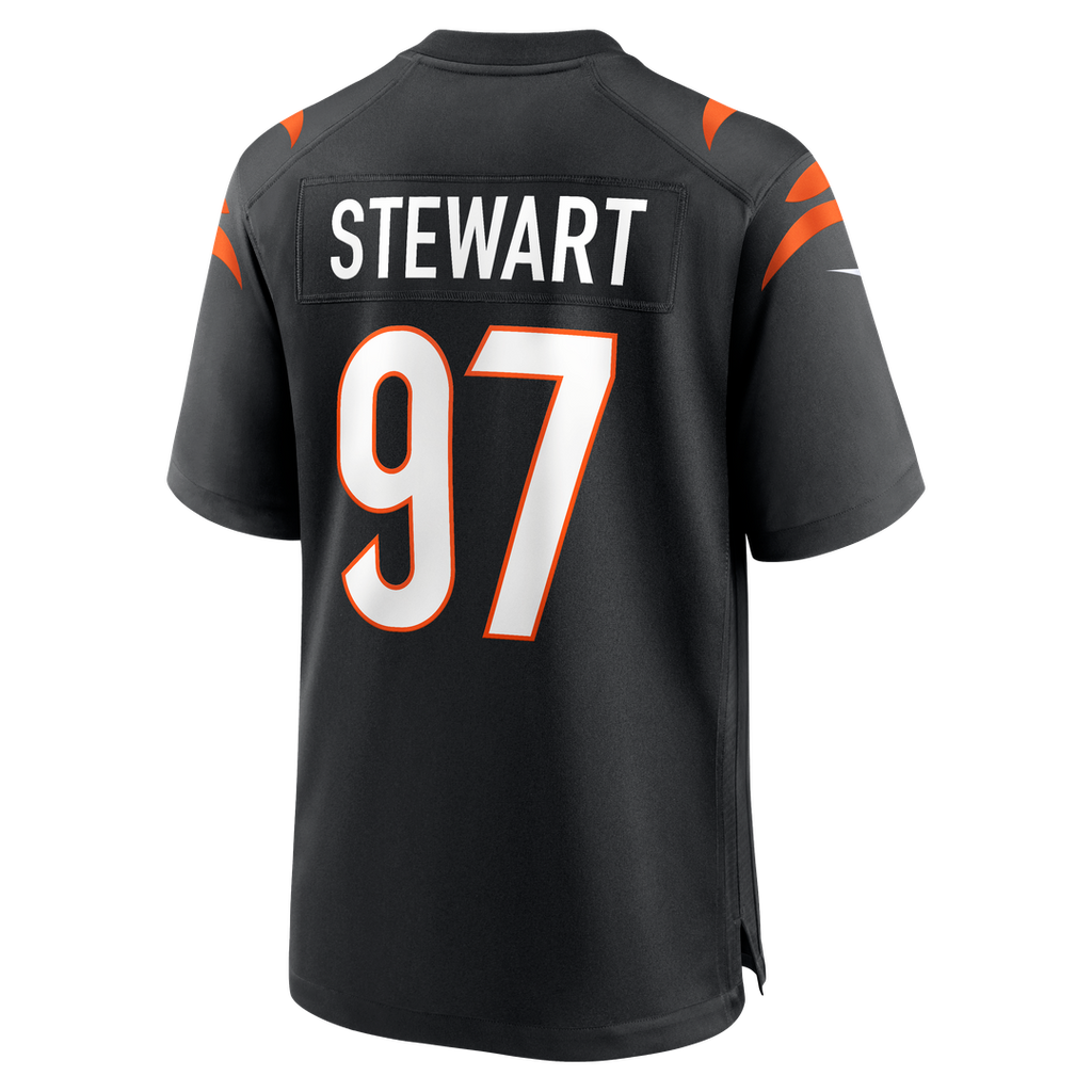 Cincinnati Bengals Shemar Stewart Nike Team Game Jersey - Black