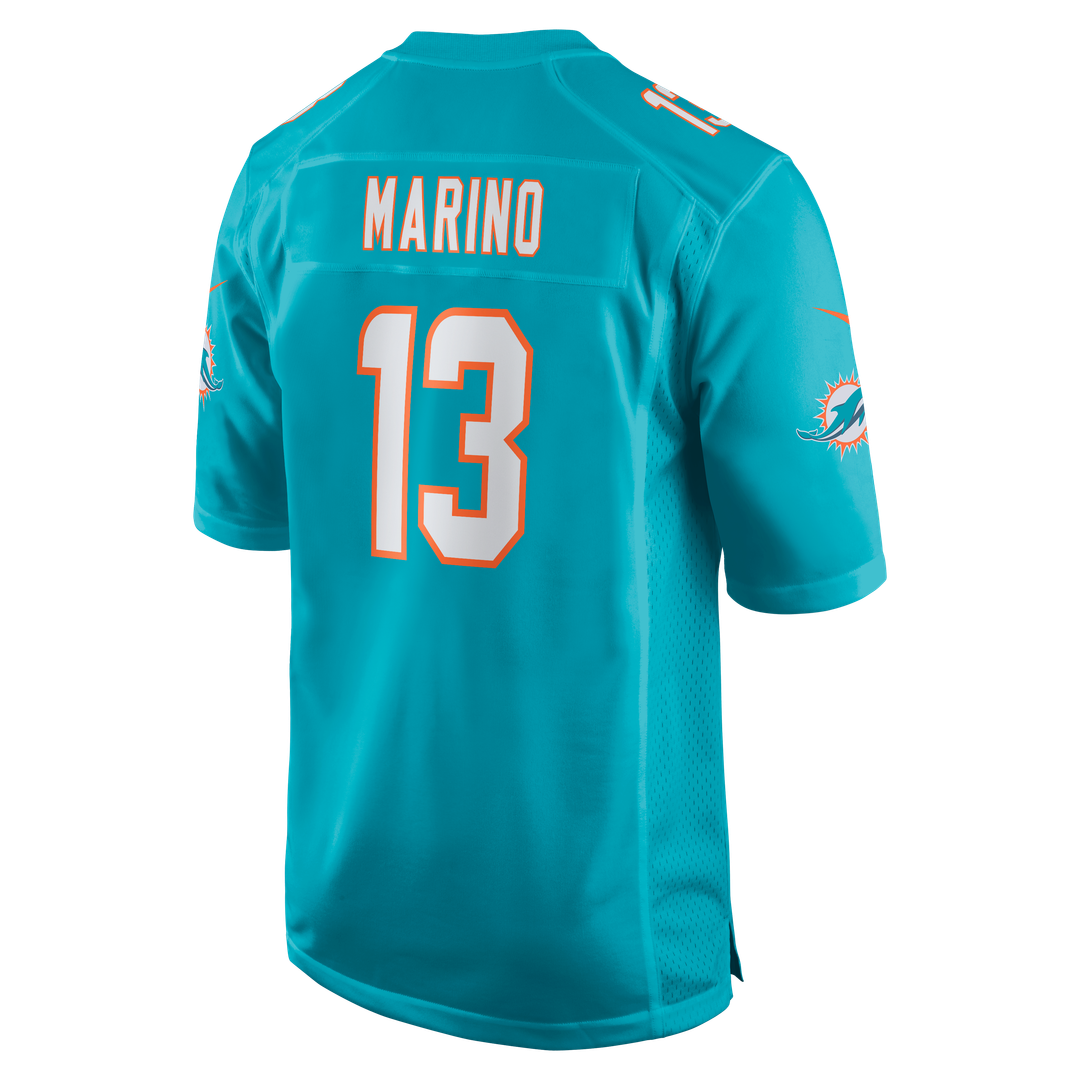 Miami Dolphins Dan Marino Nike Game Retired Player Jersey - Aqua