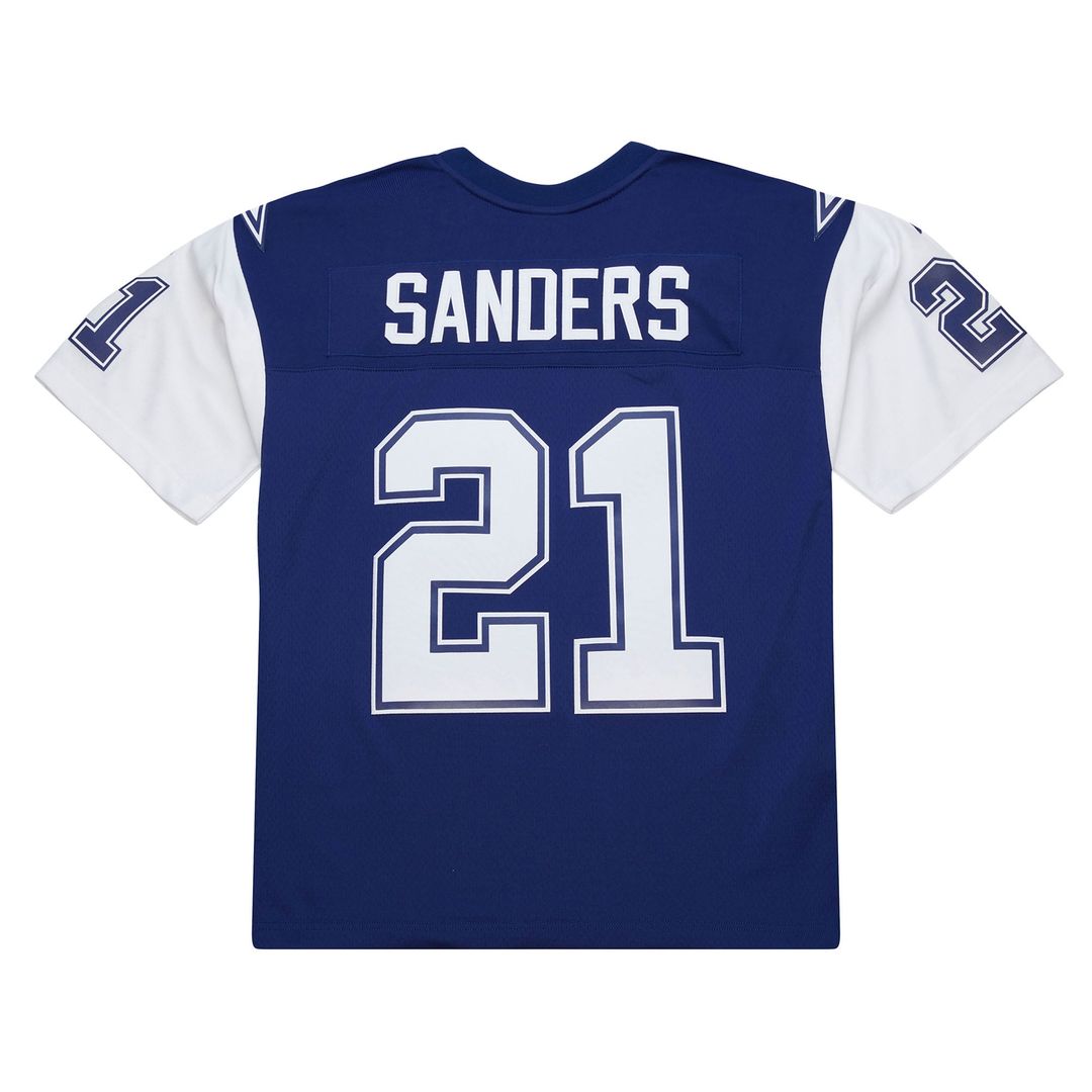 Dallas Cowboys Deion Sanders Mitchell & Ness 1995 Legacy Replica Jersey - Navy