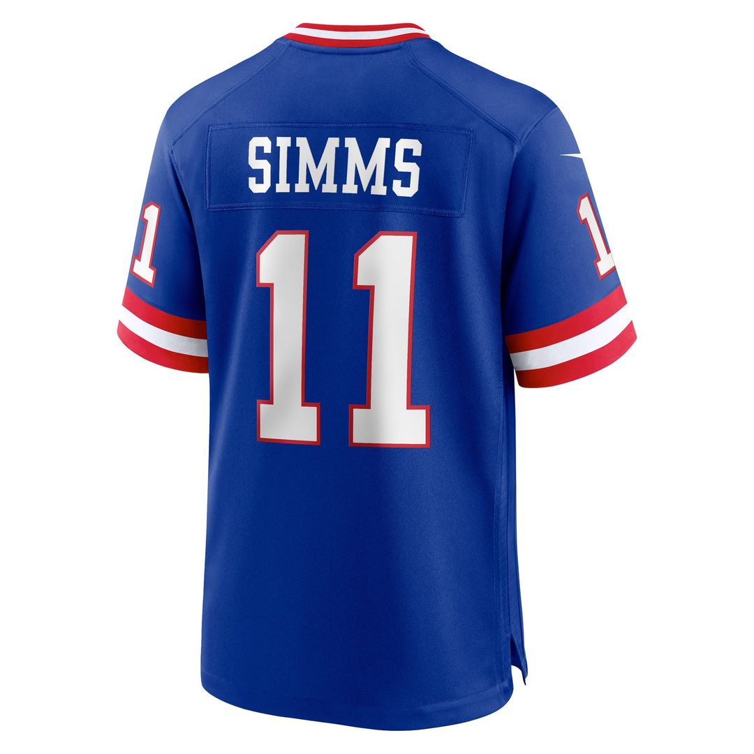 New York Giants Phil Simms Nike Retired Player Alternate Game Jersey - Royal