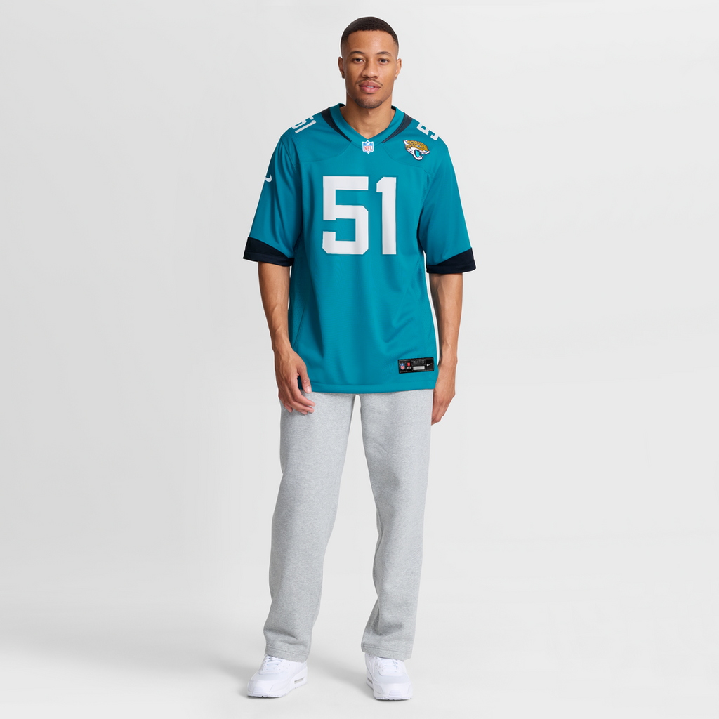 Jacksonville Jaguars Ventrell Miller Nike Game Jersey - Teal