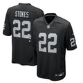 Las Vegas Raiders Eric Stokes Nike Team Game Jersey - Black