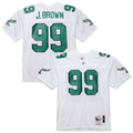 Philadelphia Eagles Jerome Brown Mitchell & Ness 1991 Authentic Throwback Retired Player Jersey - White