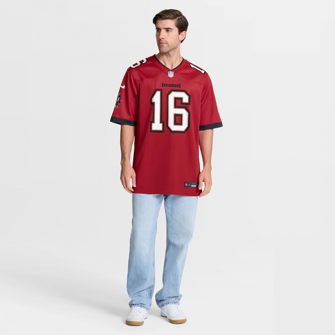 Tampa Bay Buccaneers Easton Stick Nike Team Game Jersey - Red