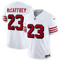 San Francisco 49ers Christian McCaffrey Nike Alternate Vapor F.U.S.E. Stitched Limited Jersey - White