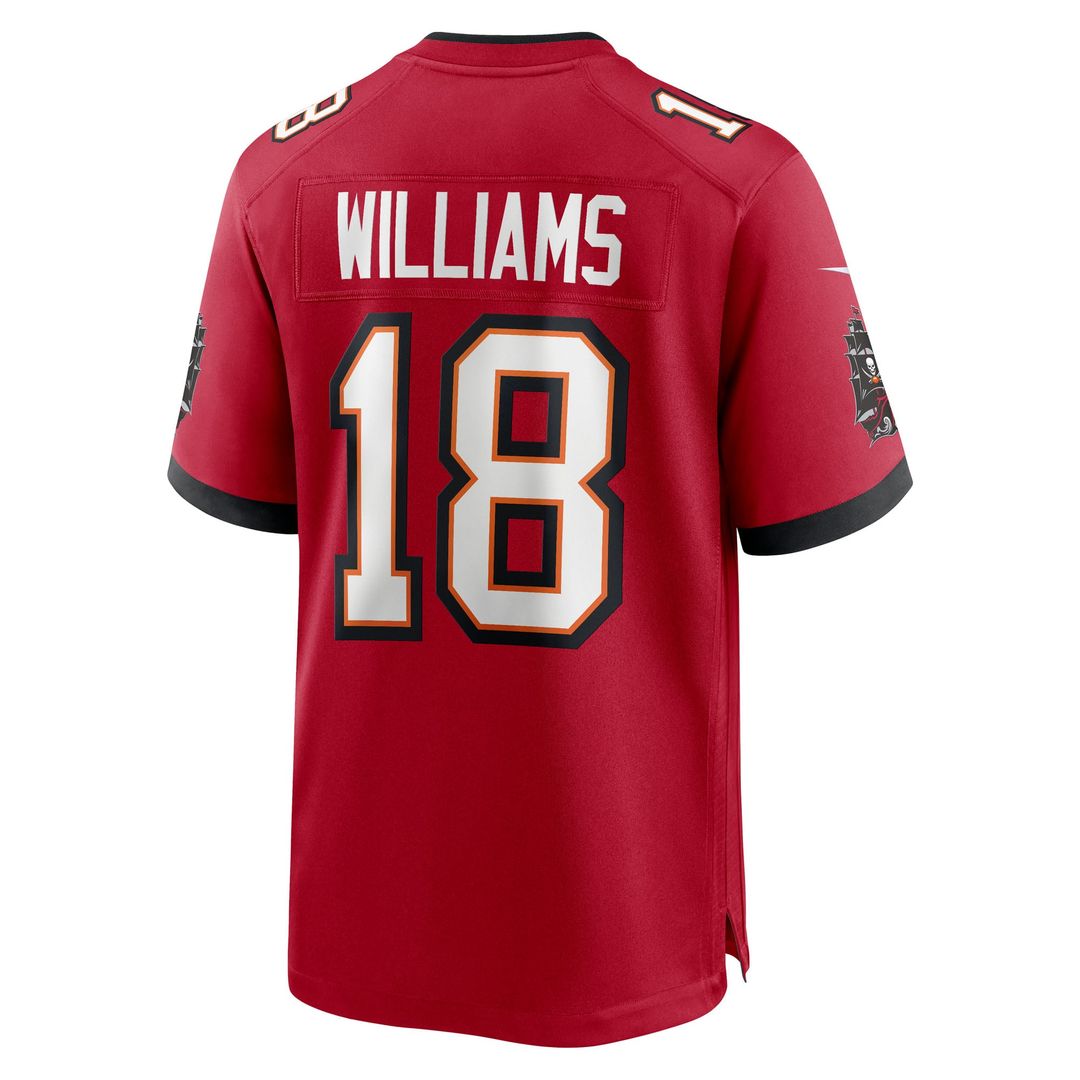 Tampa Bay Buccaneers Josh Williams Nike Team Game Jersey - Red