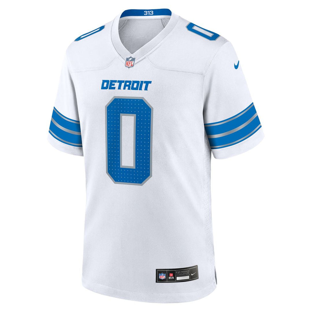 Detroit Lions Jahmyr Gibbs Nike 2nd Alternate Game Player Jersey - Black