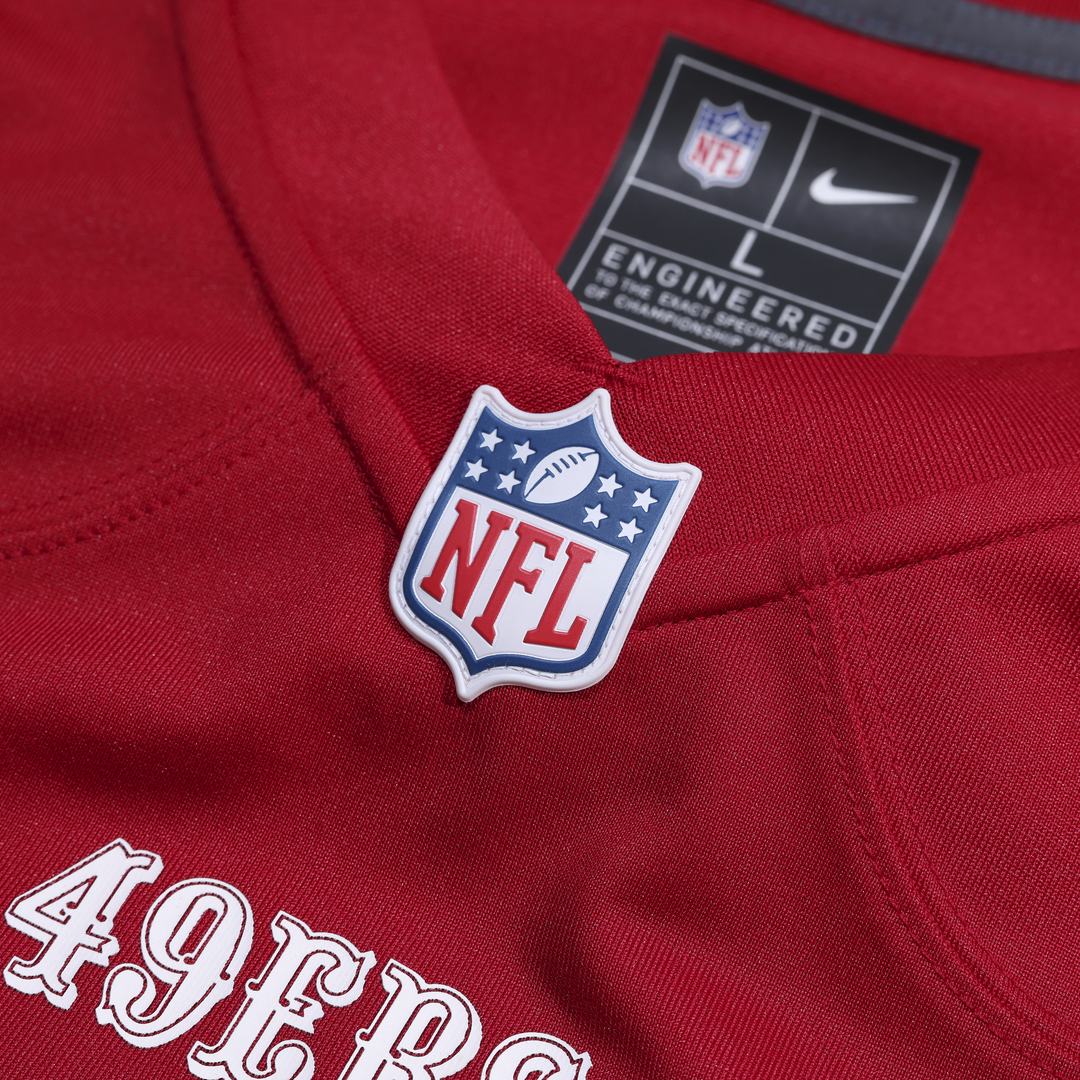 San Francisco 49ers Jon Weeks Nike Team Game Jersey - Scarlet