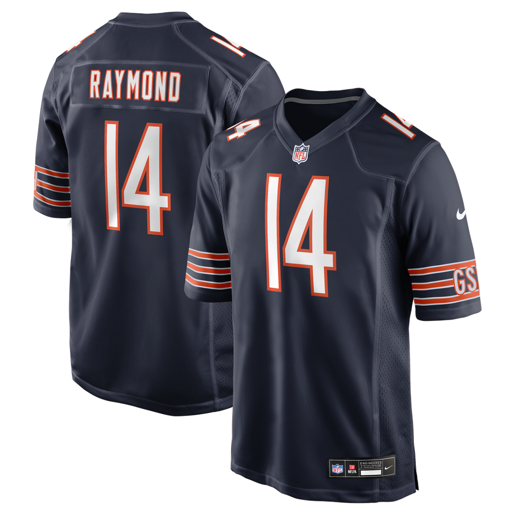Chicago Bears Kalif Raymond Nike Team Game Jersey - Navy