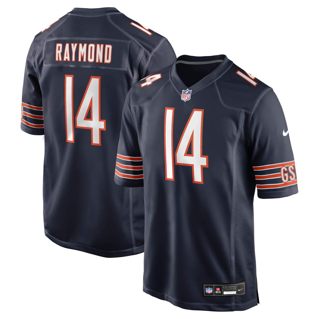 Chicago Bears Kalif Raymond Nike Team Game Jersey - Navy