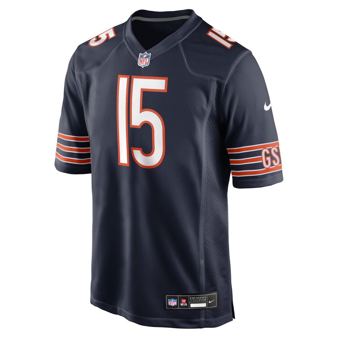 Chicago Bears Rome Odunze Nike Player Game Jersey - Navy