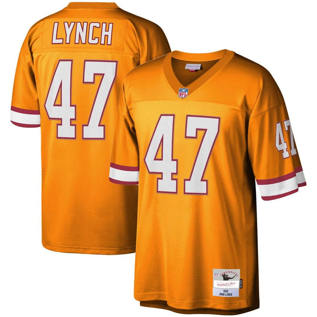 Tampa Bay Buccaneers John Lynch Mitchell & Ness Big & Tall 1995 Legacy Retired Player Jersey - Orange