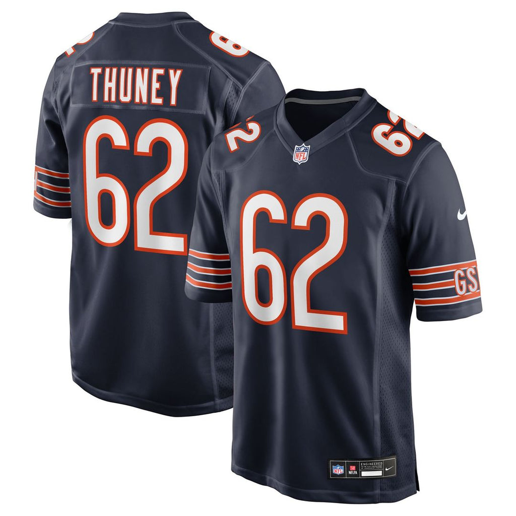 Chicago Bears Joe Thuney Nike Team Game Jersey - Navy